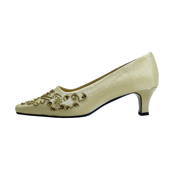 Women Church Shoes BDF-640C Gold