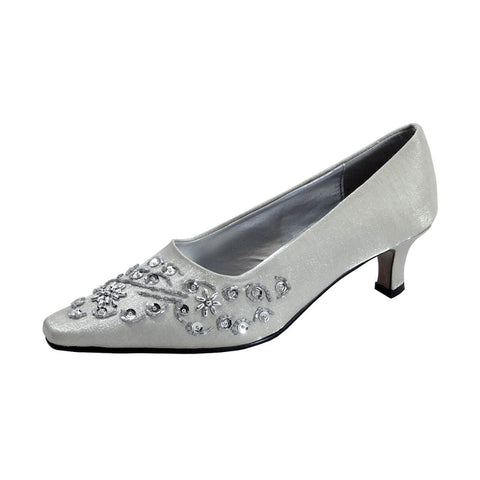 Women Church Shoes BDF-640 Silver
