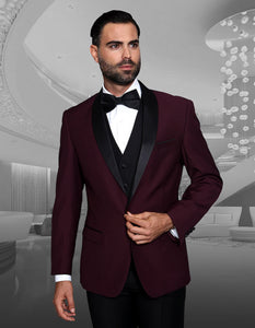 Men Statement Suits ENCORE BURGUNDY