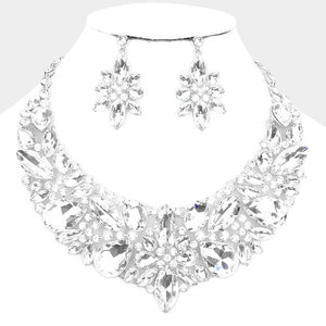 Women's evening Necklace & Earring Set-014270