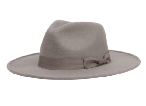 MEN FASHION FEDORA HAT F5107 Grey