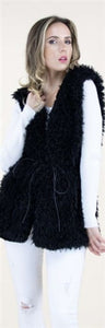 Women fashion Faux Fur Vest-60460
