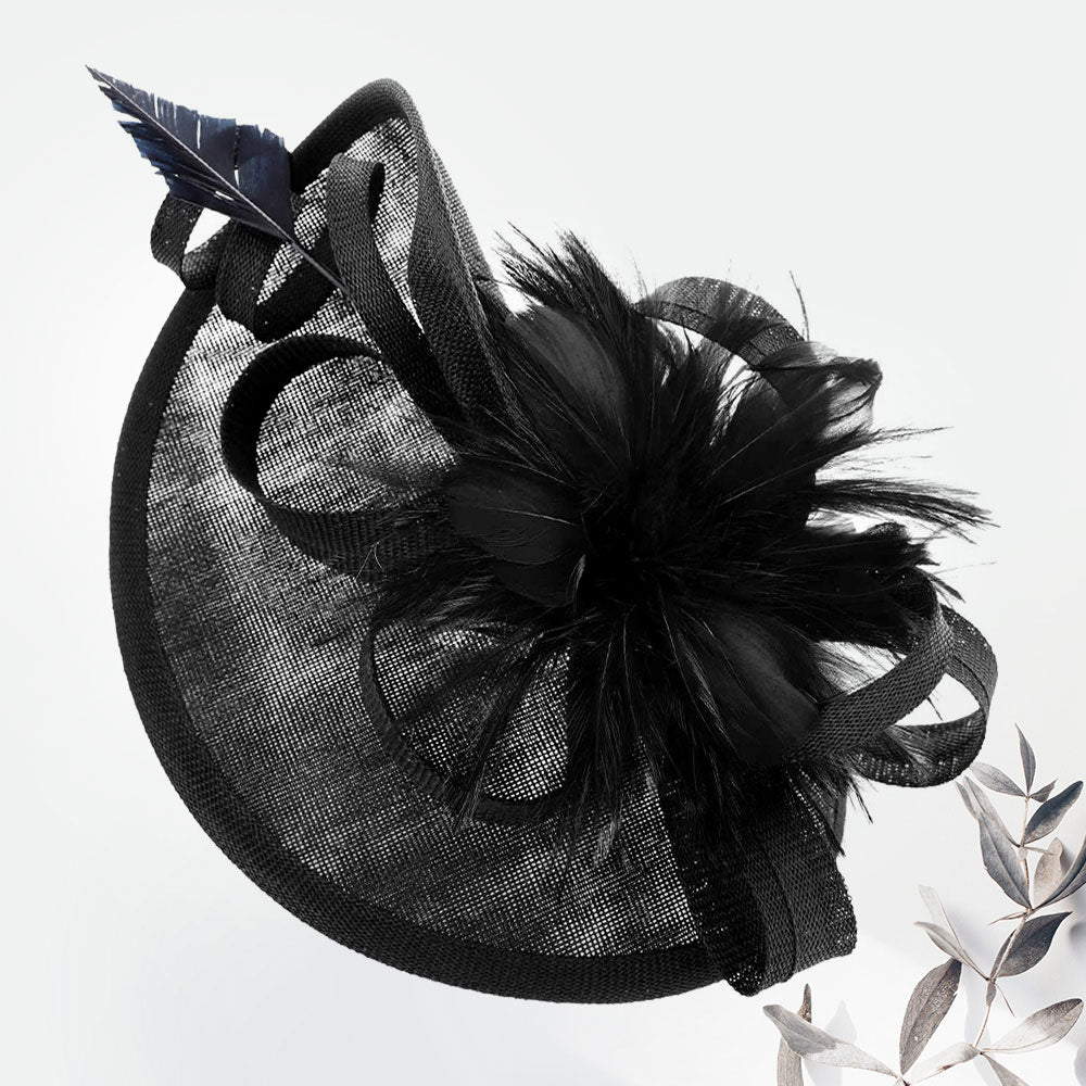 Women Fashion Fascinator-2966 Black