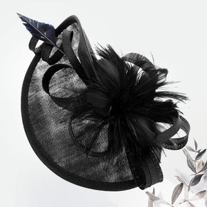Women Fashion Fascinator-2966 Black
