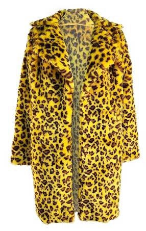 Women fashion Faux Fur Coat-20531