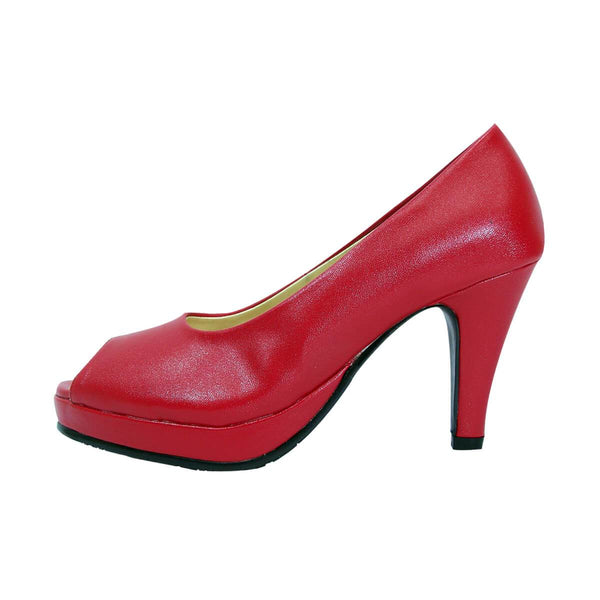 Women's High Heel Pumps- 8126 Red