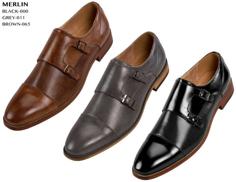 Men Shoes Merlin-Brown - Church Suits For Less