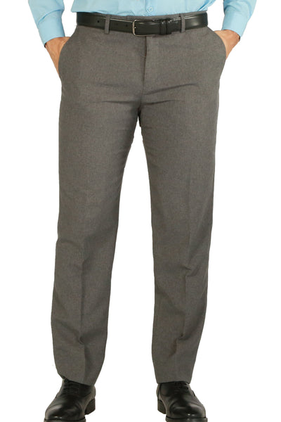 PL1969 Mens Heather Grey Slim Fit 2pc Suit - FHYINC best men's suits, tuxedos, formal men's wear wholesale