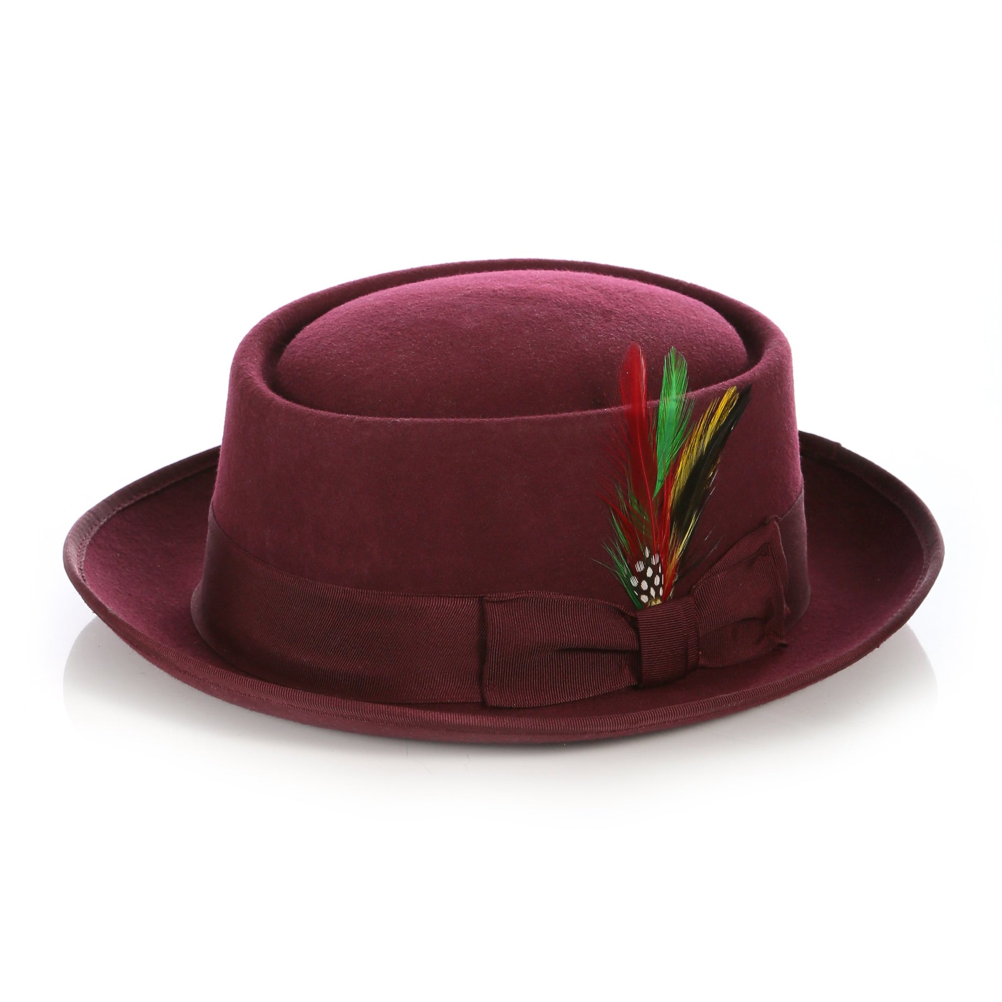 Men Classic Pork Pie Hat-MSD -32