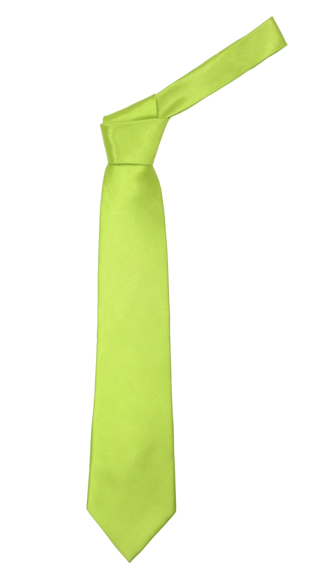 Premium Microfiber Green Glow Necktie