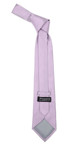Premium Microfiber Lavender Necktie