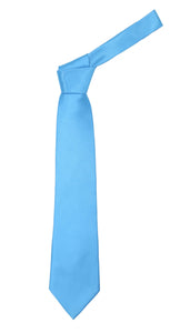 Premium Microfiber Turquoise Necktie