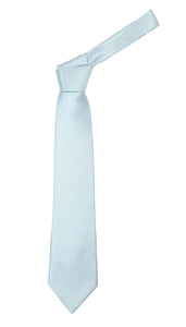 Premium Microfiber Winter Blue Necktie