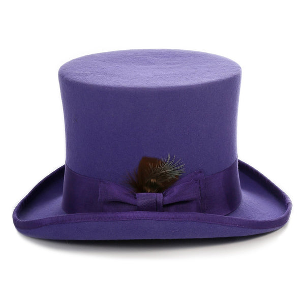 Men Violet Top Hat