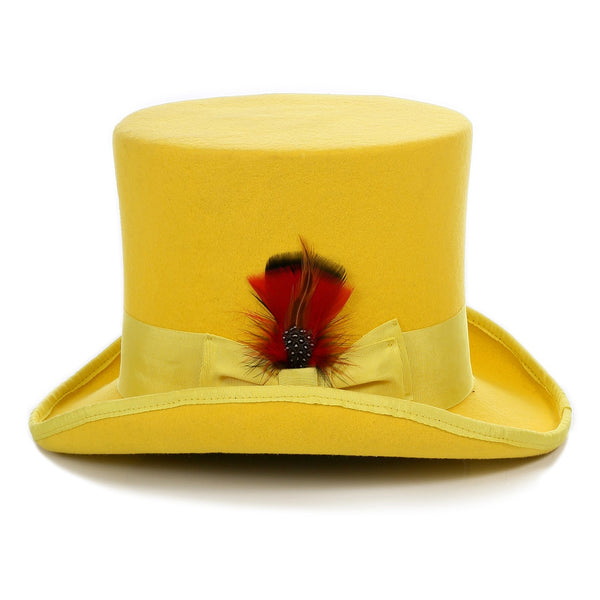 Men Yellow Top Hat