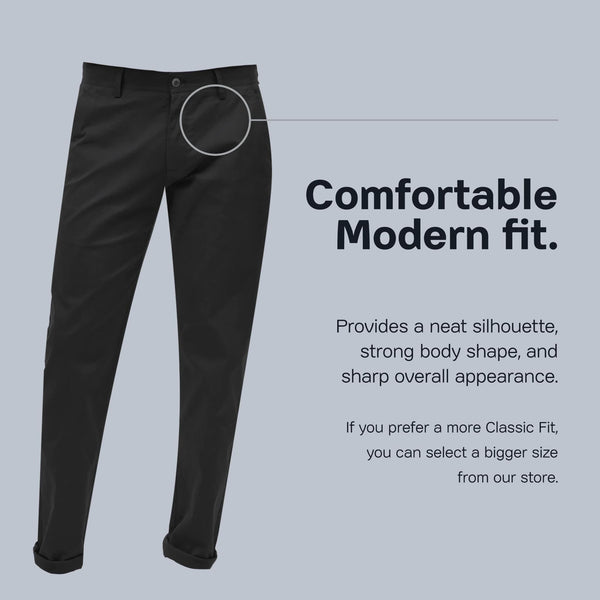 Men EJ Samuel Dress Pants- CHL01- Black