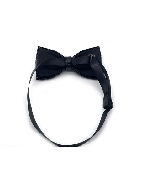 Men Bow-tie-MSD-CRBT Black Black