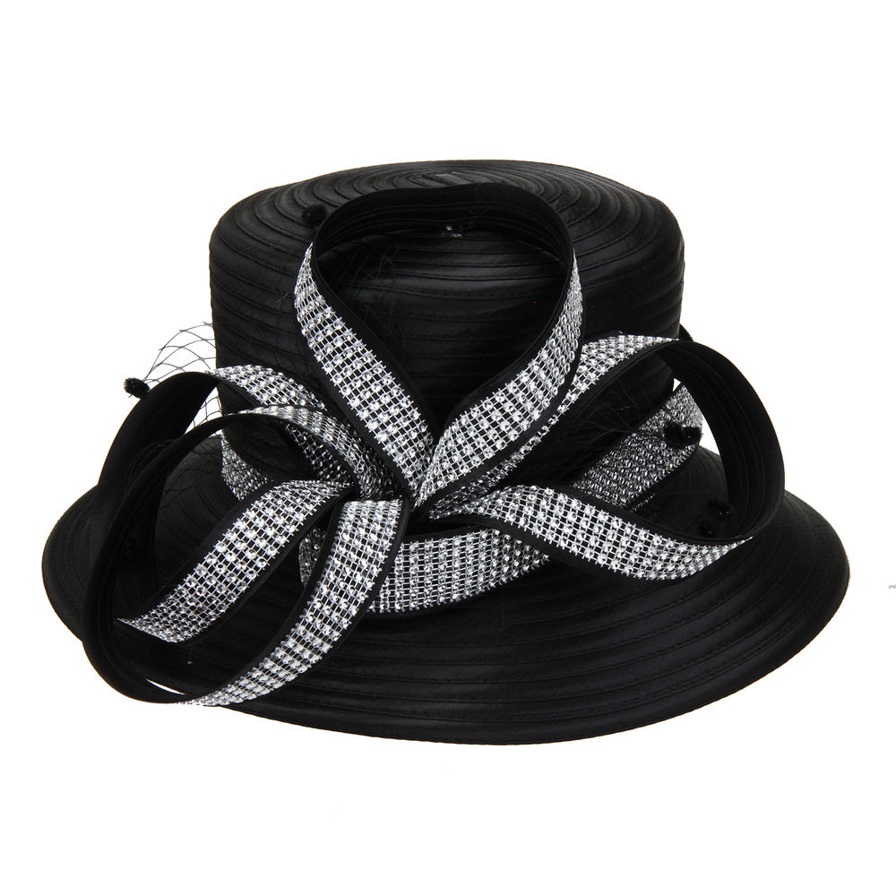 women church hat-2167 Black