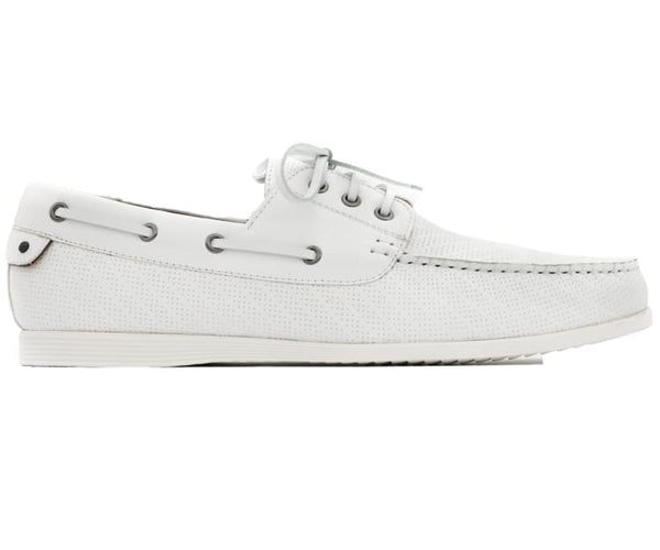 Men Casual Loafer- Anchor White