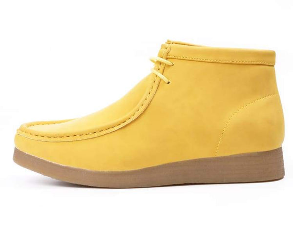 Men Fashion Chukka Boots- Walbee Mustard
