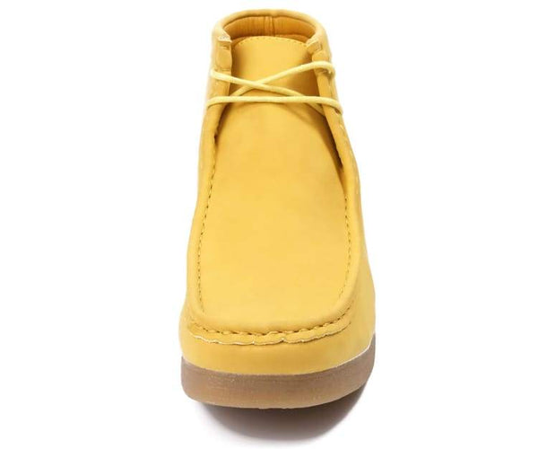 Men Fashion Chukka Boots- Walbee Mustard