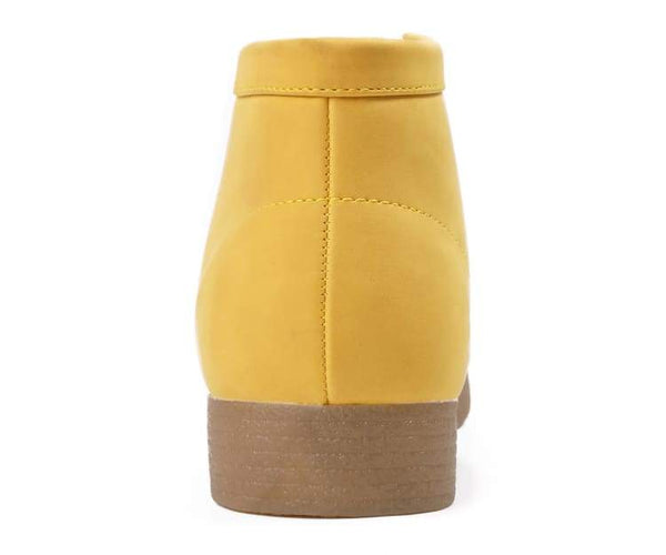 Men Fashion Chukka Boots- Walbee Mustard