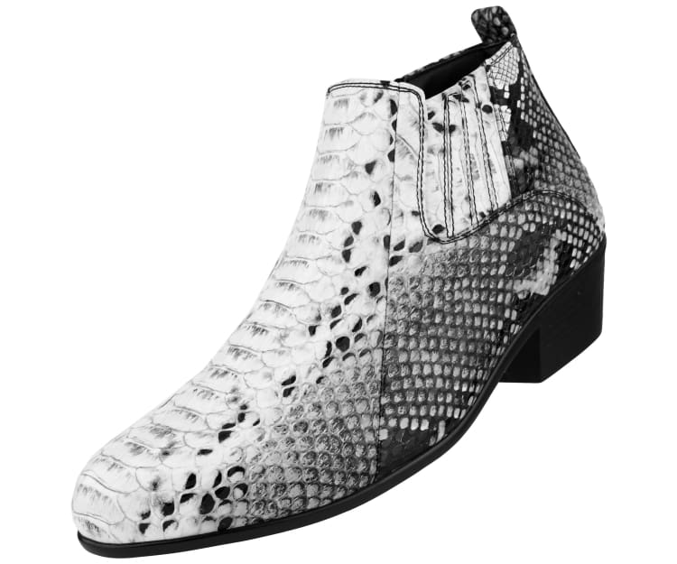 Men Fashion Boot-Adder White