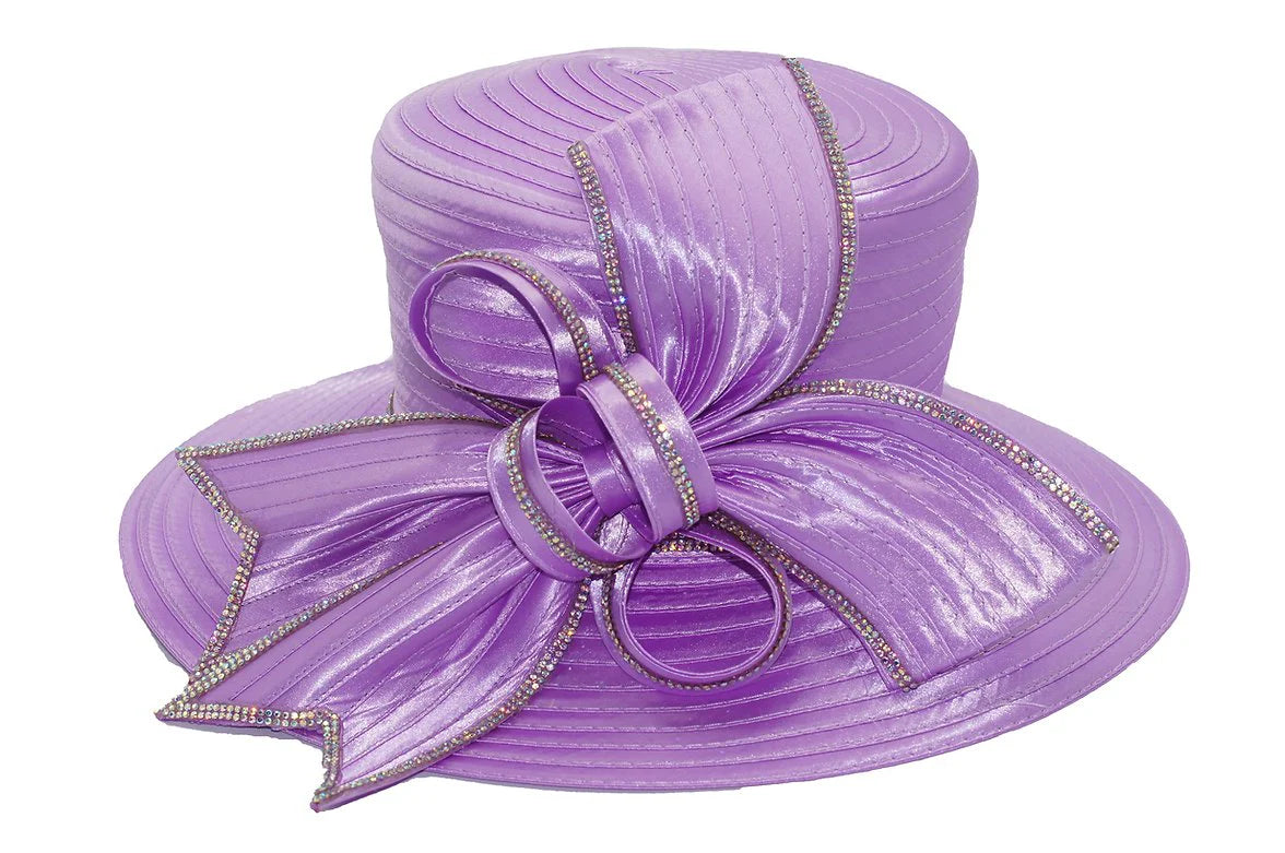 Women Church Hat 202 Lavender