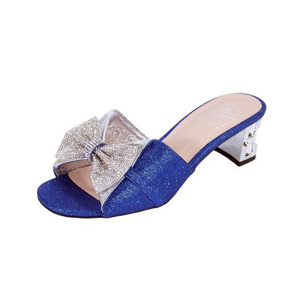 Women Church Shoes DP843-Blue - Church Suits For Less