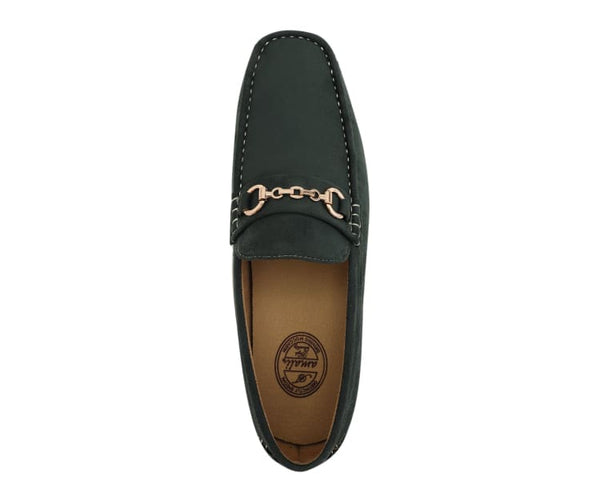 Men Church Loafers Shoes- Ecker Black