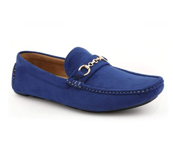Men Church Loafers Shoes- Ecker Red