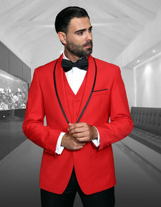 Men Tuxedo- GENOVA Red