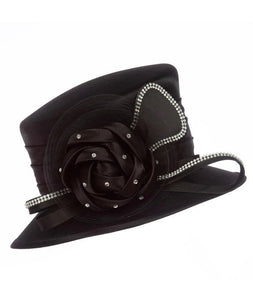 Women Giovanna Church Hat Hm974 Black