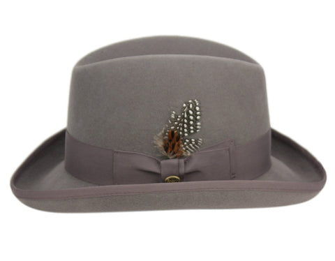 Men Classic Hamburg Hat-Gray