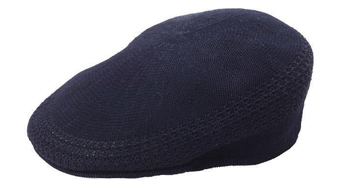 Men Navy Knitted Newsboy Ivy Cap H43