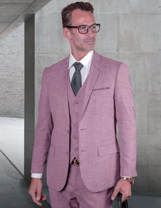 Men Statement Suit Lazaro Lavender