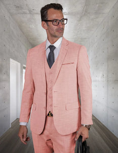 Men Statement Suit Lazaro Pink