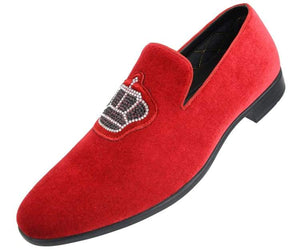 Men's Dress Shoe Crown Red