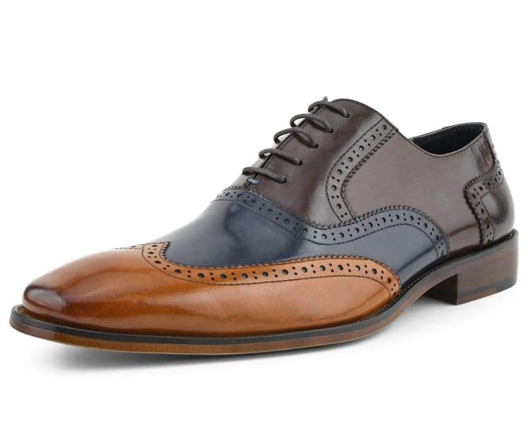 Men Dress SHoes- AG100 Navy