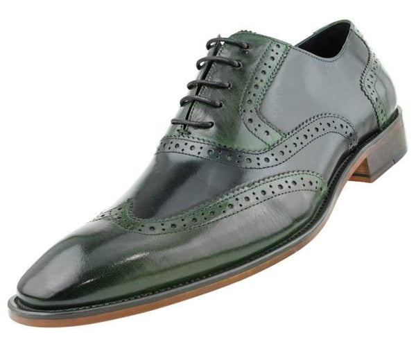 Men Dress Shoe AG100 Green