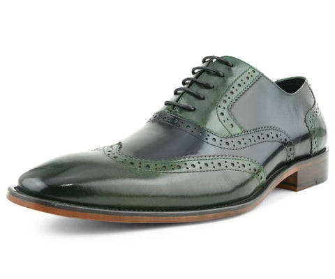 Men Dress Shoe AG100 Green