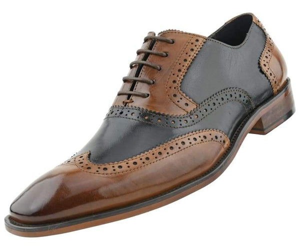 Men Dress Shoes - AG100 Tan