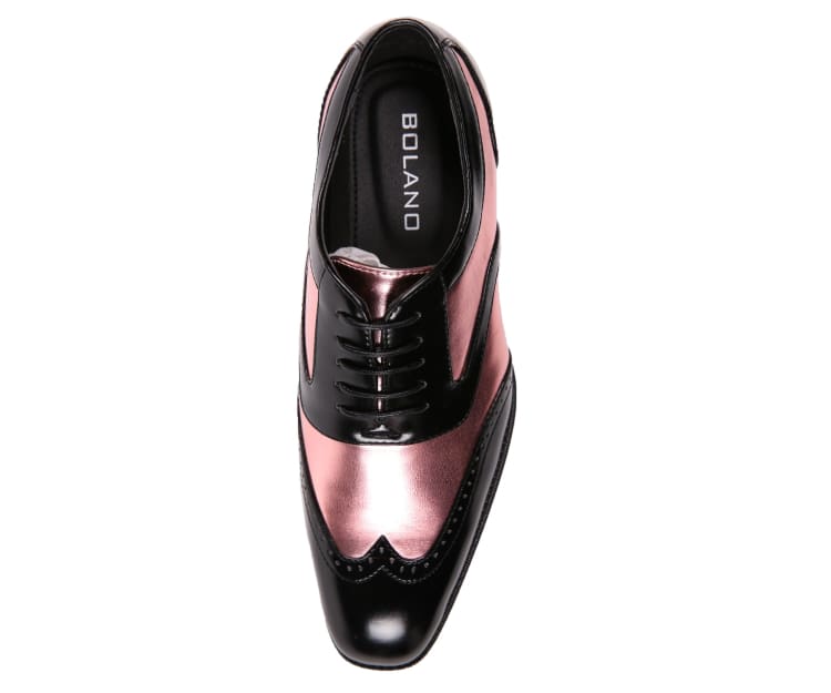 rose gold men dress shoes Men Dress Shoes- Lawson Rose Gold – By Day Fashion