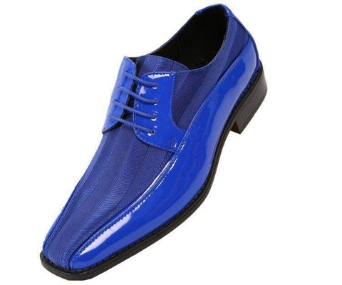 Men Tuxedo Shoes-1798 Royal Blue