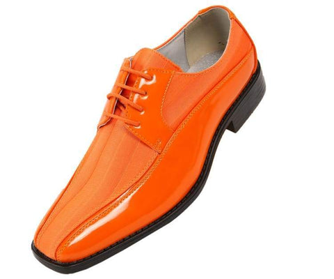 Men Tuxedo Shoes-179 Orange