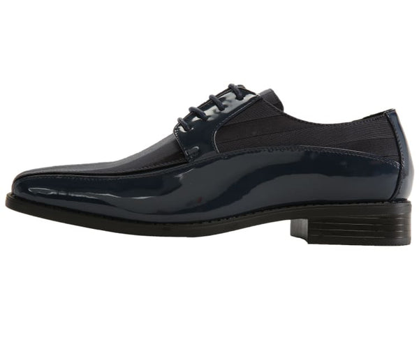Men Tuxedo Shoes-179- Navy
