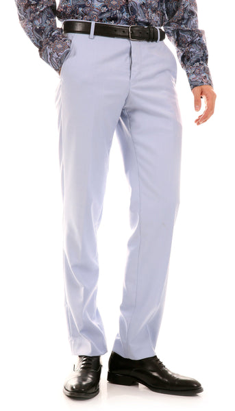 Men Slim Fit Suit Oslo Sky Blue