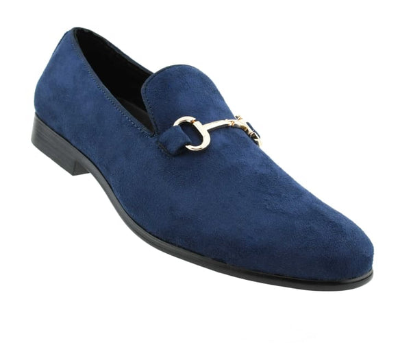 Men Dress Shoes-Bradford Navy