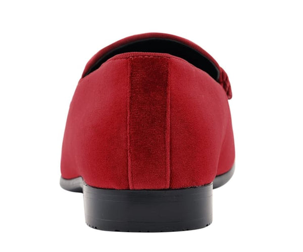 Men Dress Shoes-Esses Red