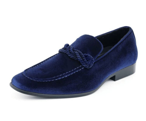 Men Dress Shoes-Esses Navy